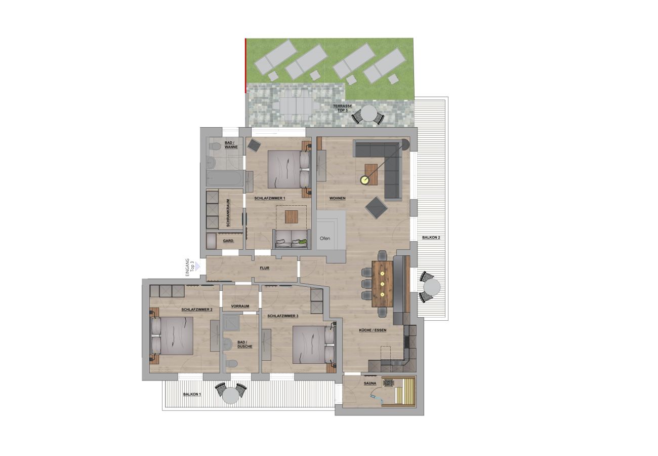Apartment in Maria Alm am Steinernen Meer - KUCKUCK Hinterthal - Top 3